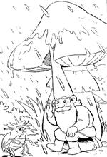 coloring page David the Gnome